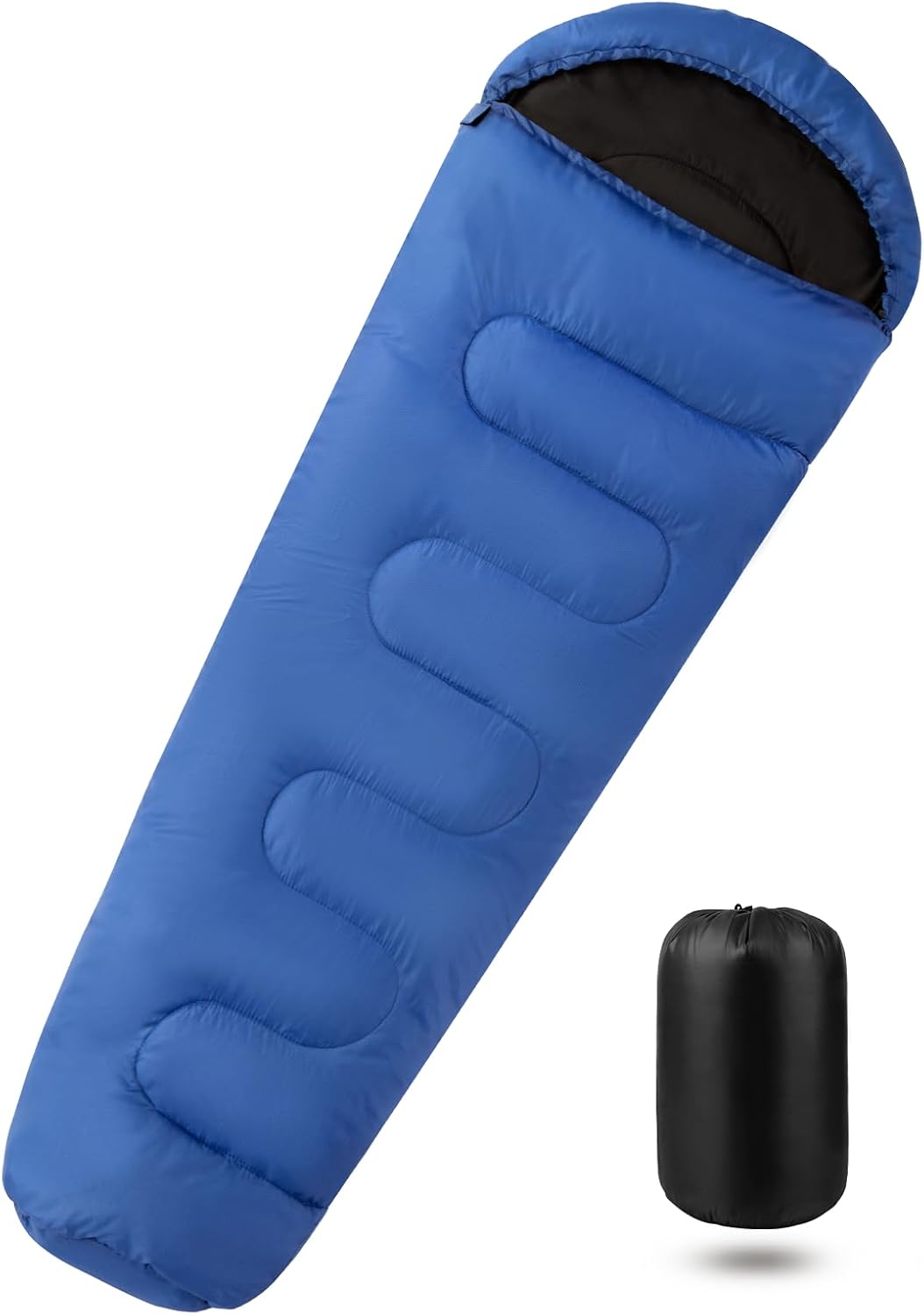 51byOTvx1dL._AC_SL1500_.jpg Summer Sleeping Bag for Adults | Ultralight 3 Season Sleeping Bag 1200g | Waterproof Sleeping Bags, Small Storage Size - Image 1