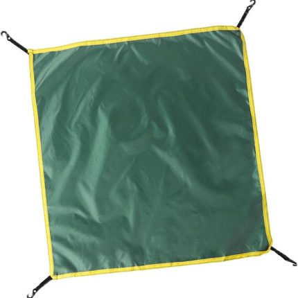 Rainfly Accessory Fits 3-4 Person Instant Tent Waterproof Tent Top Cover, Rain Fly Sunproof Top Cloth Tent Tarp Portable for Camping Travel