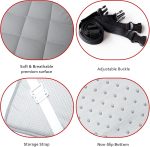 Cot Mattress Topper Pad Quilted, Foam Camping Cot Mattress Pad Non-Slip Super Soft Comfortable 75"x30", Cool Sleeping Cot Mattress Pad for Camp Cot/Rv Bunk/Narrow Twin Beds - Image 2